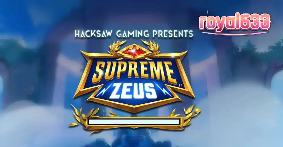Tampilan antarmuka permainan slot Supreme Zeus pada perangkat seluler